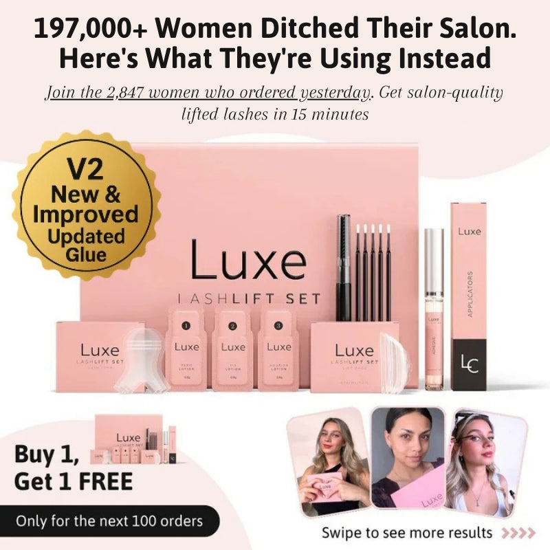 Luxe Lashlift Set (1 KAUFEN, 1 GRATIS)